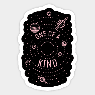 one of a kind Sticker